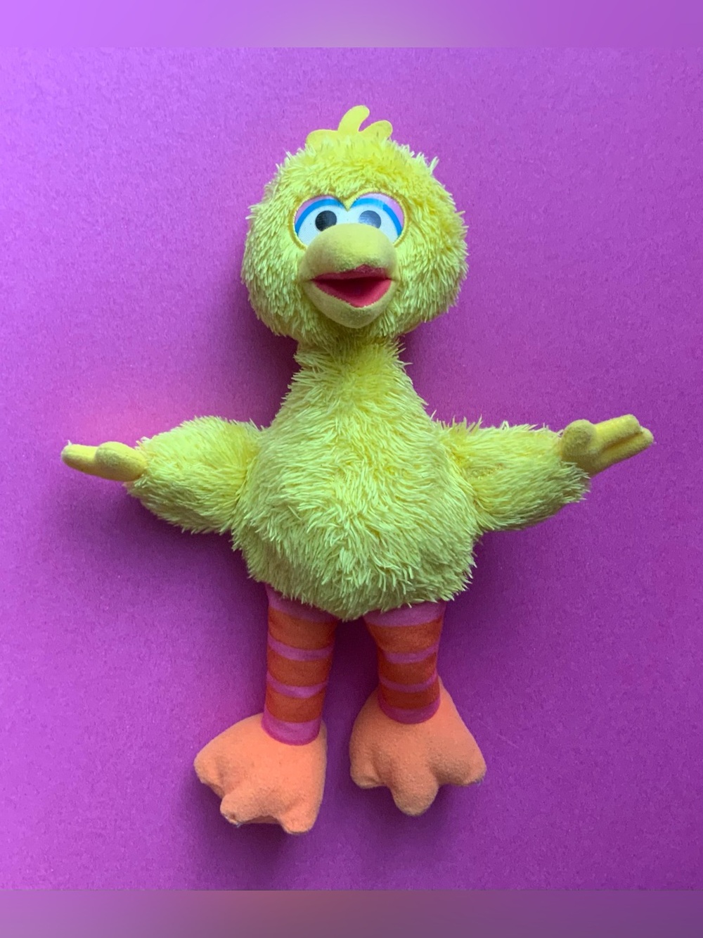 Vintage 90s Sesame Street Big Bird Plush Toy